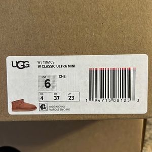 Chestnut UGG Classic Ultra Mini